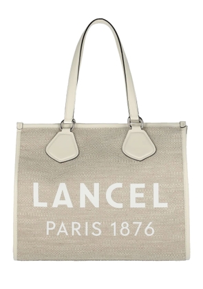 Lancel White Tote Bag
