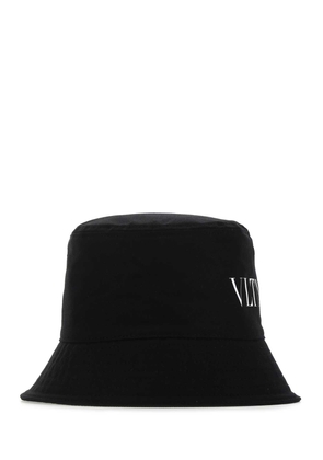 Valentino Garavani Black Cotton Hat
