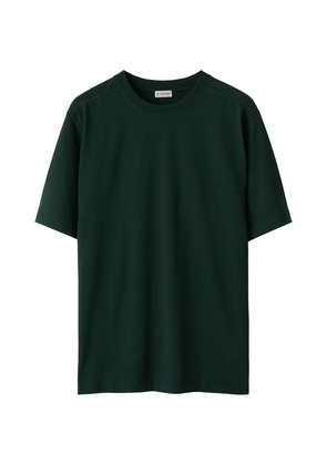 Burberry Cotton Embroidered T-Shirt