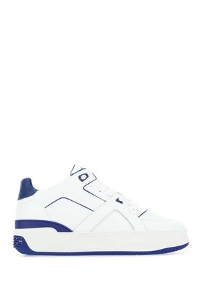 Just Don Two-Tone Leather Courtside Lo Jd3 Sneakers