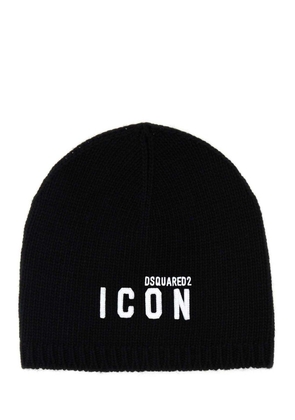 Dsquared2 Logo Embroidered Beanie