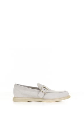Fratelli Rossetti Ivory Suede Moccasin