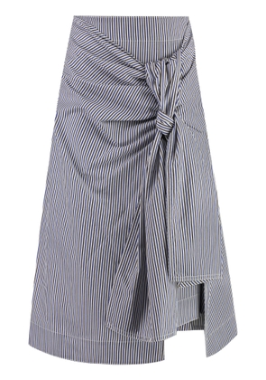 Bottega Veneta Cotton And Linen Skirt