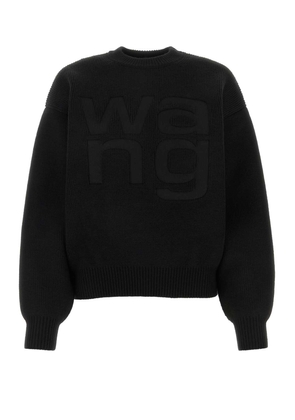 T By Alexander Wang Black Acrylic Blend Sweater