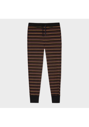 Paul Smith 'Artist Stripe' Cotton-Blend Lounge Pants Multicolour