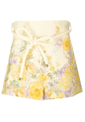 Zimmermann Harmony Shorts With Floral Print