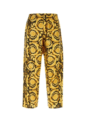 Versace Printed Satin Pijama Pant