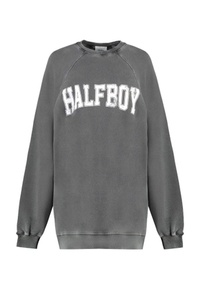 Halfboy Cotton Crew-Neck Sweatshirt