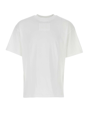 Vtmnts White Cotton T-Shirt