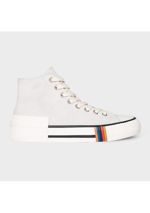 Paul Smith Off-White Suede 'Kelvin' Trainers