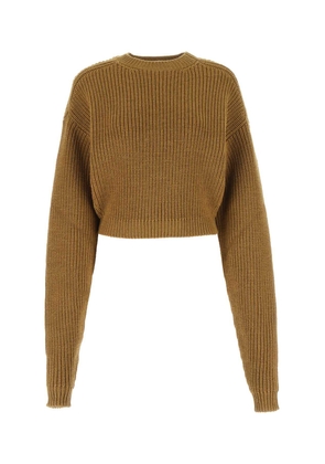 Quira Brown Wool Sweater