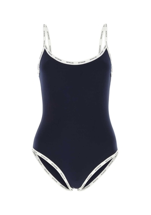 Moncler Midnight Blue Stretch Nylon Swimsuit