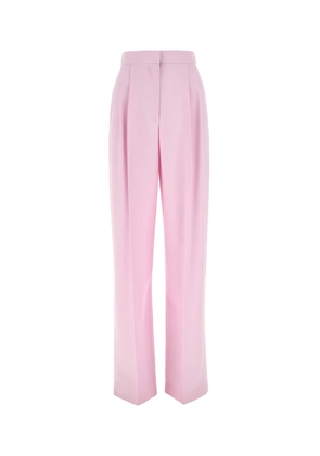 Alexander Mcqueen Pastel Pink Wool Pant