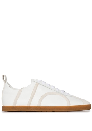 TOTEME The Leather low-top sneakers - White