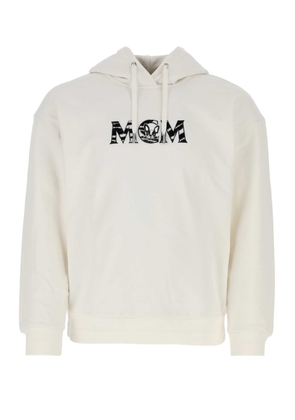 Mcm Ivory Cotton Sweatshirt