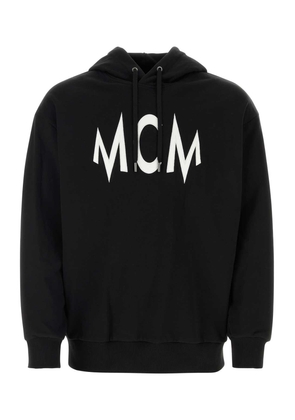 Mcm Black Cotton Sweatshirt