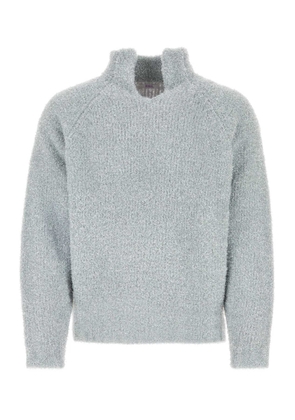 Erl Grey Polyester Blend Sweater