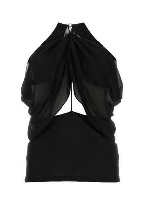 J.w. Anderson Black Polyester Top