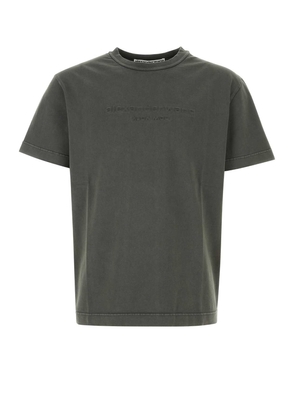 Alexander Wang Dark Grey Cotton T-Shirt