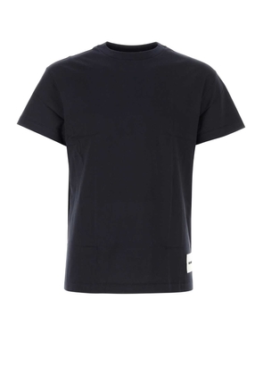 Jil Sander Midnight Blue Cotton T-Shirt Set