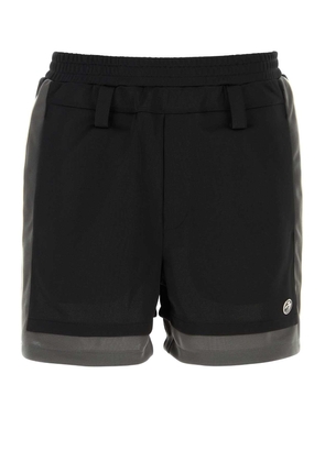 Ambush Black Polyester Bermuda Shorts