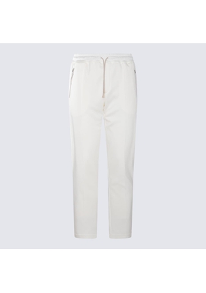 Eleventy White Cotton Pants
