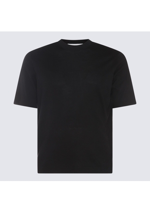 Cruciani Black Cotton T-Shirt