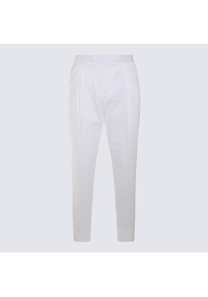 Brioni White Cotton Pants