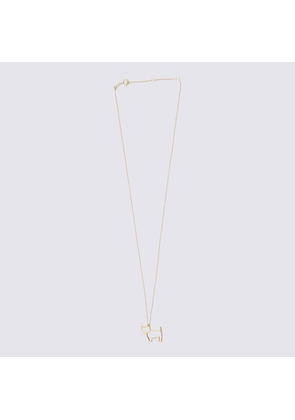 Aliita Gold-Tone Brass Perrito Necklace