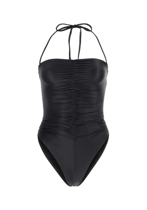 Saint Laurent Black Stretch Nylon Swimsuit