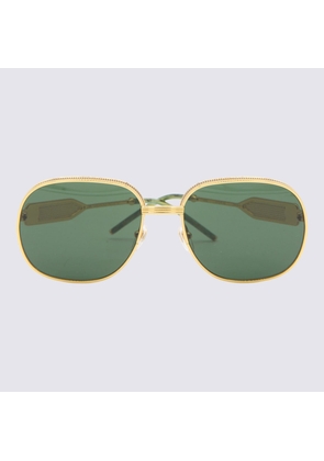 Casablanca Gold-Tone Sunglasses