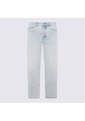 Ami Alexandre Mattiussi Light Blue Cotton Jeans