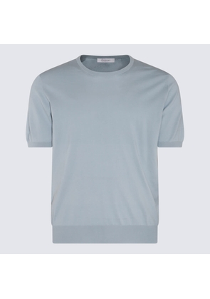 Cruciani Light Blue Cotton T-Shirt