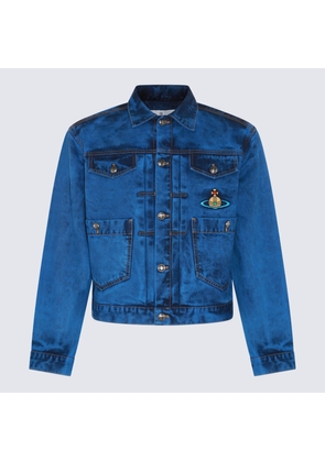 Vivienne Westwood Blue Cotton Denim Jacket