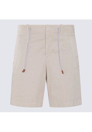Eleventy Beige Cotton Shorts