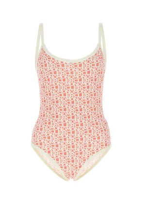 Moncler Printed Stretch Nylon Swimsuit