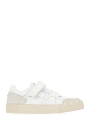 Ami Alexandre Mattiussi Two-Tone Leather And Suede Ami Arcade Sneakers