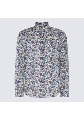 Paul Smith White Multicolour Cotton Shirt