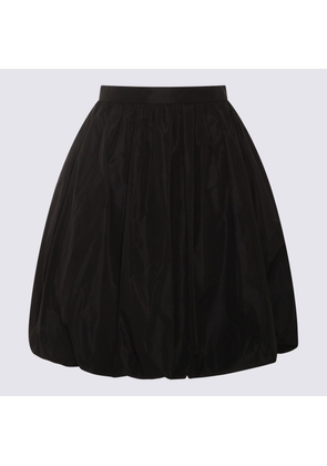 Patou Black Midi Skirt
