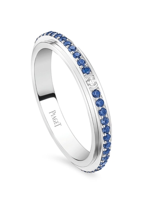 Piaget White Gold, Diamond And Sapphire Possession Ring