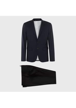 Dsquared2 Navy Blue Wool Suits