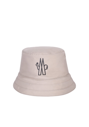 Ivory Logo Bucket Hat Moncler Grenoble