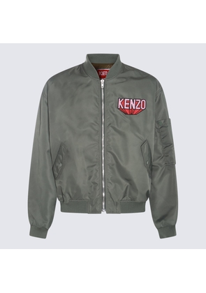 Kenzo Green Casual Jacket