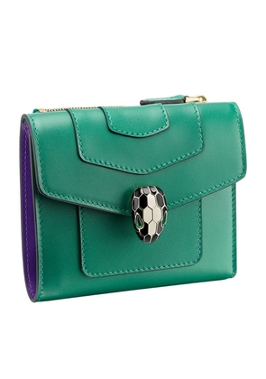 Bvlgari Leather Serpenti Forever Wallet