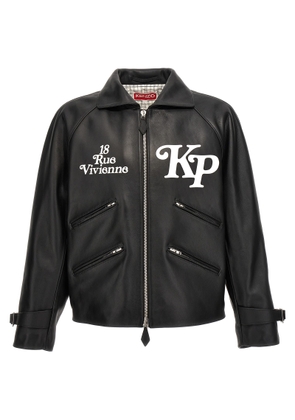 Kenzo By Verdy Leather Motorcycle Jacket