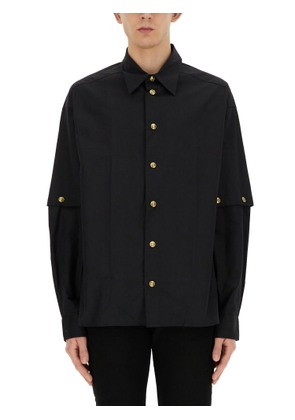 Versace Jeans Couture Shirt With Logo Buttons