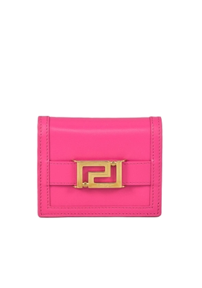 Versace Womens Fuchsia Wallet