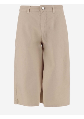 Pinko Cotton Gabardine Bermuda Shorts