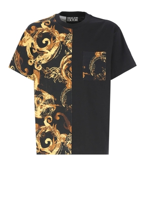 Versace Jeans Couture T-Shirt With Baroque Print
