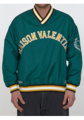 Valentino Embroidered Nylon Sweatshirt